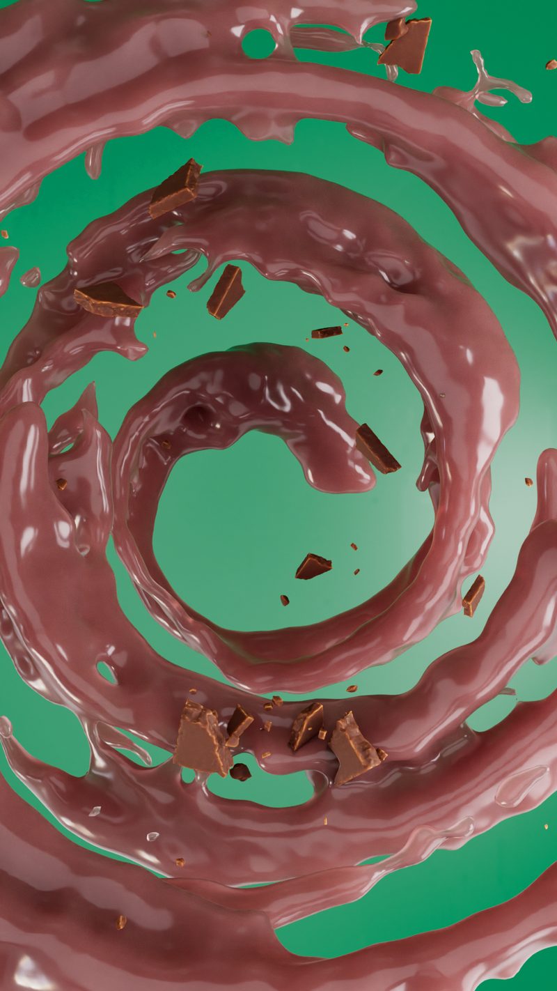 Tourbillon de chocolat